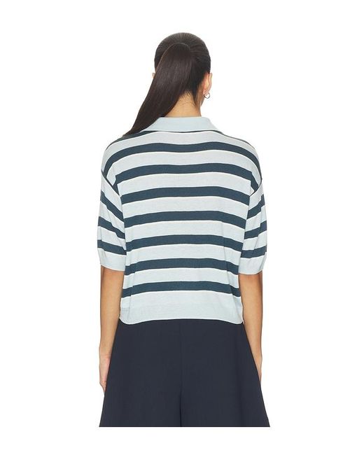 Astr Blue Scottie Sweater