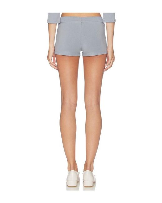 Oddli Blue Shorts Button Mini