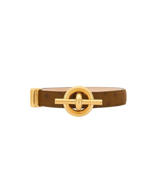 Balmain Green T-Bar Belt