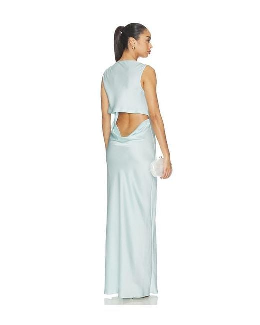 Amanda Uprichard White Roslyn Gown