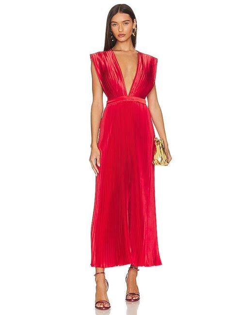 L'idée Red Abendkleid Gala
