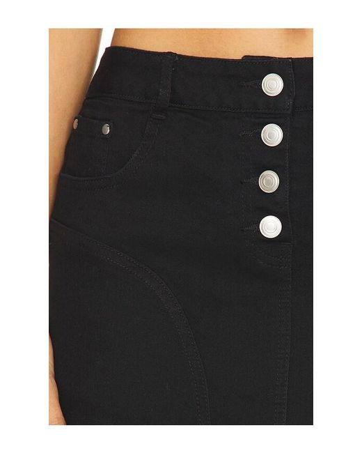 Amanda Uprichard Black X Revolve Bristol Skirt