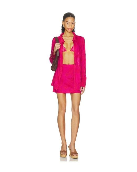 ViX Pink Lara Shirt