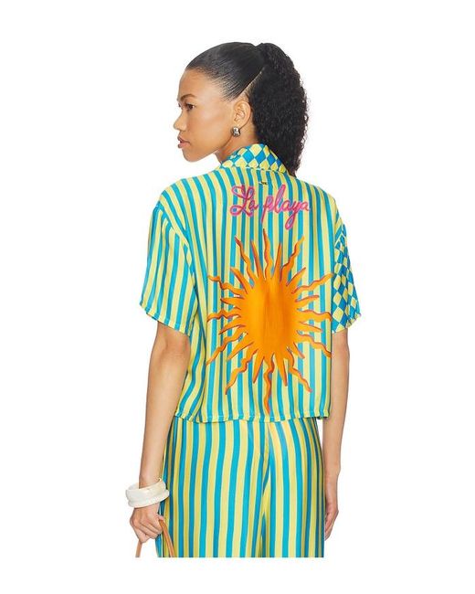 Maaji Green Tropic Camouflage Octavia Shirt