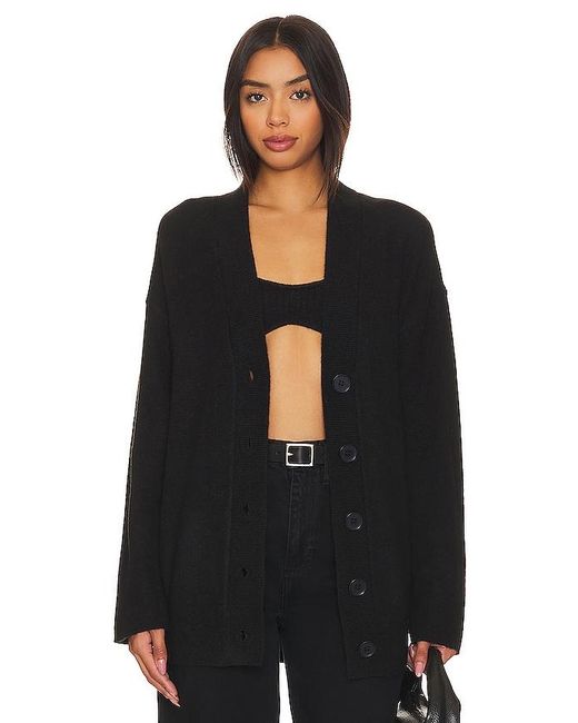 Camila Coelho Black Trista Oversized Cardigan
