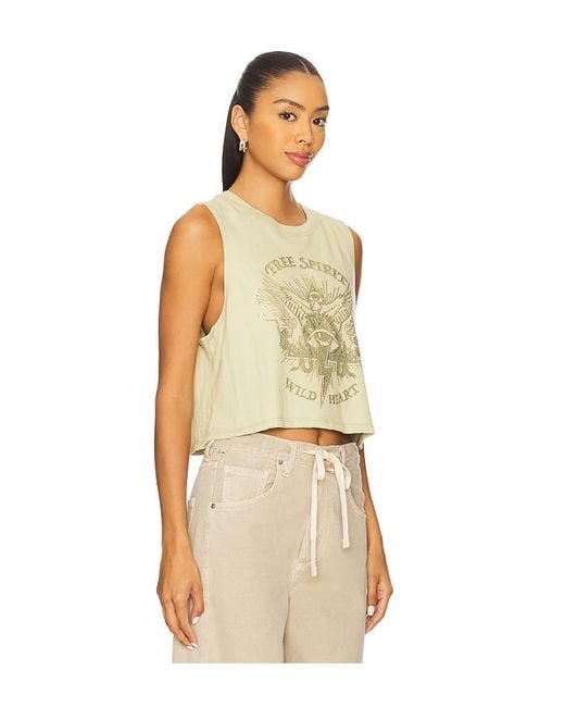 Spiritual Gangster Natural Free Spirit Crawford Tank Top