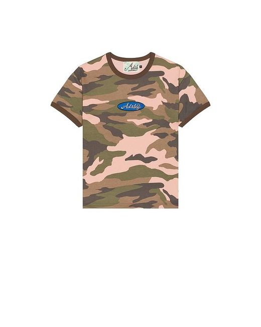 ANDERSSON BELL Multicolor Essential Camouflage Ringer T-Shirt for men