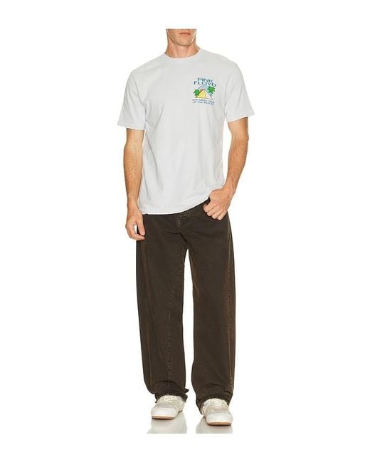 Junk Food White Floyd World Tour 1973 Tee for men