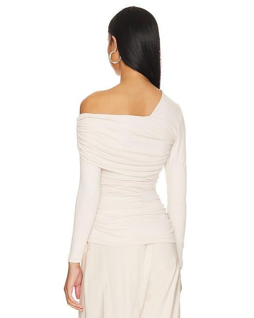 Susana Monaco Natural Gathered Top