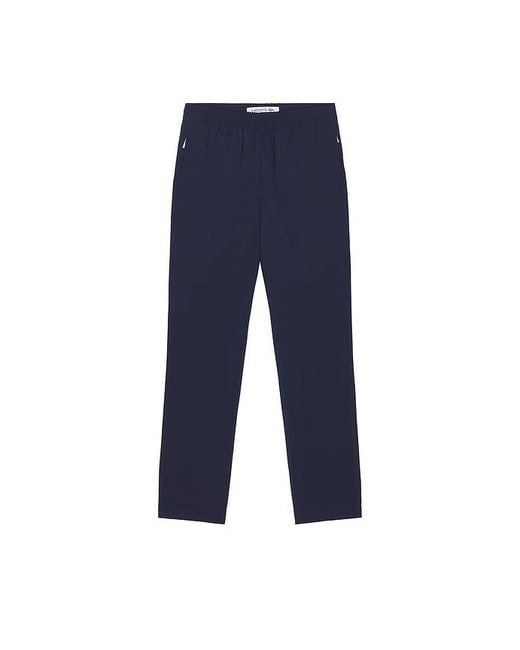 Lacoste Blue Drawstring Trousers for men