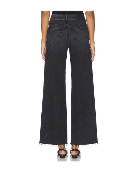 PAIGE Blue Anessa Wide Leg Jeans