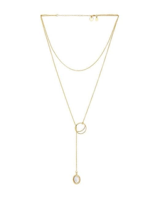 petit moments Blue Morgan Necklace