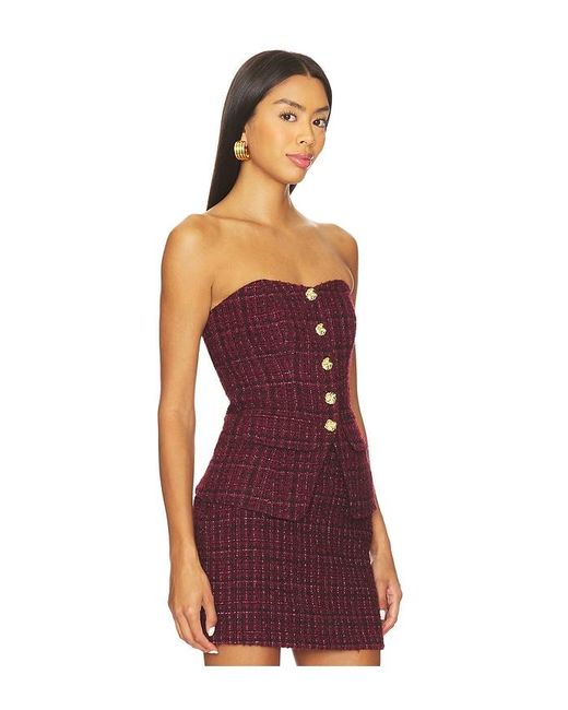 Generation Love Purple Quinn Tweed Vestier