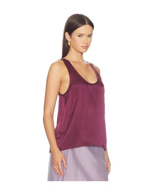 Anine Bing Purple Lea Top