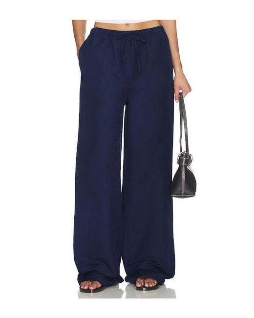 Lovers + Friends Blue Georgia Pant