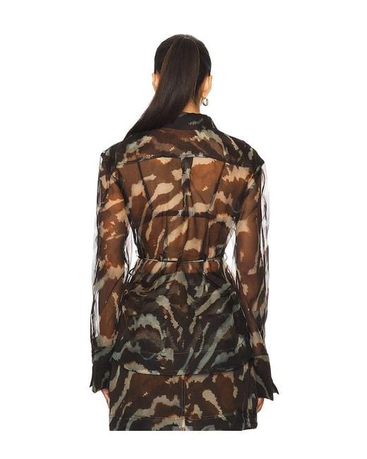 AMUR Black Clea Blouse