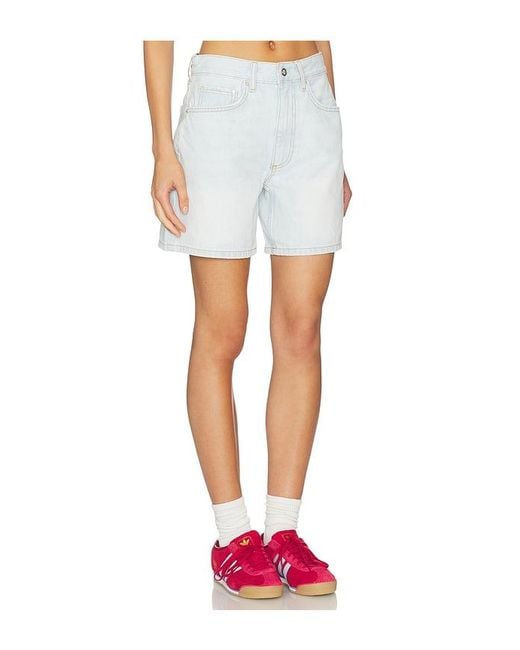 Anine Bing White Delaney Short