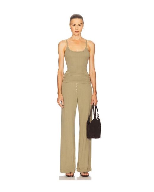 Leset Natural Pointelle Classic Tank Top