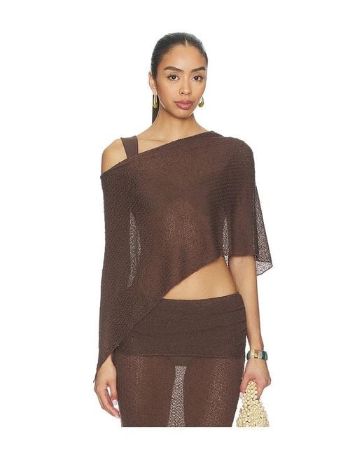 lovewave Brown The Hadley Top