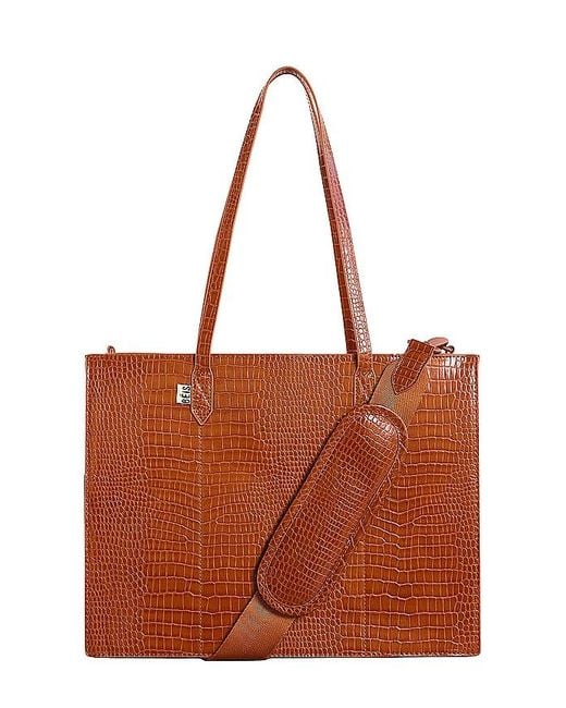 Bolso tote the large work BEIS de color Brown