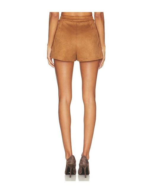 Astr Brown Jude Shorts