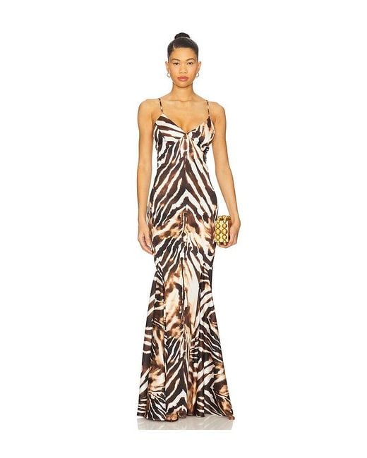 Katie May Metallic Tiki Gown