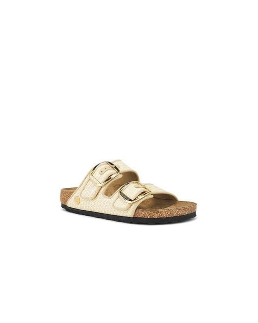Birkenstock White Arizona Big Buckle Sandal