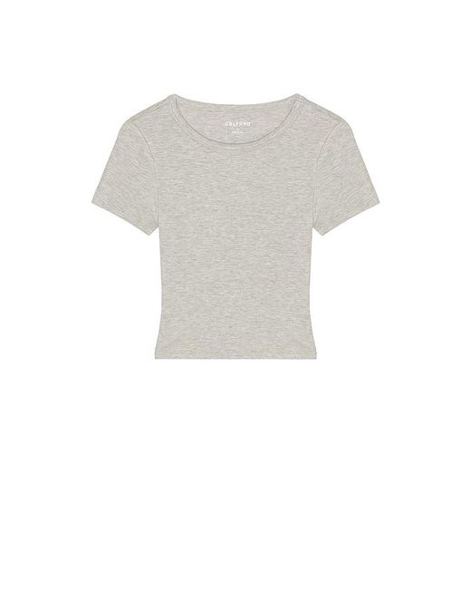 GRLFRND Blue Baby Tee