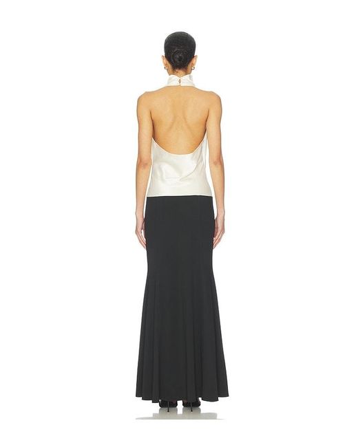 ALL THE WAYS White Basma Maxi Dress