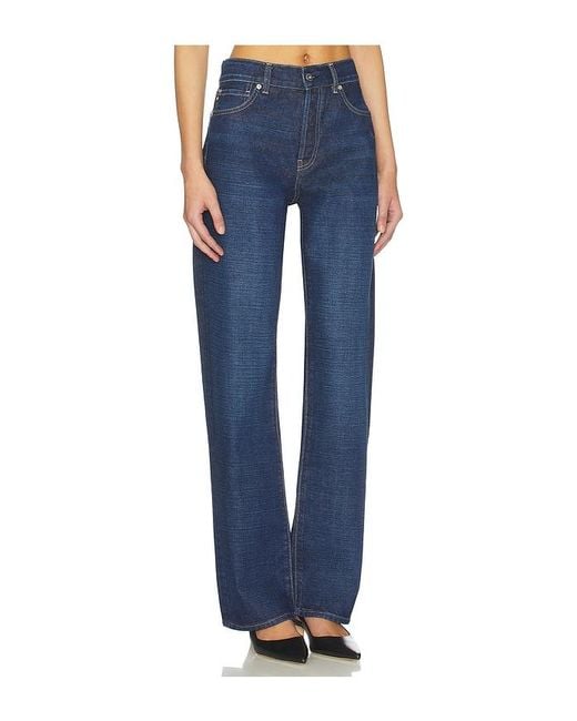 AG Jeans Blue Sydney Crew Straight Leg Jeans