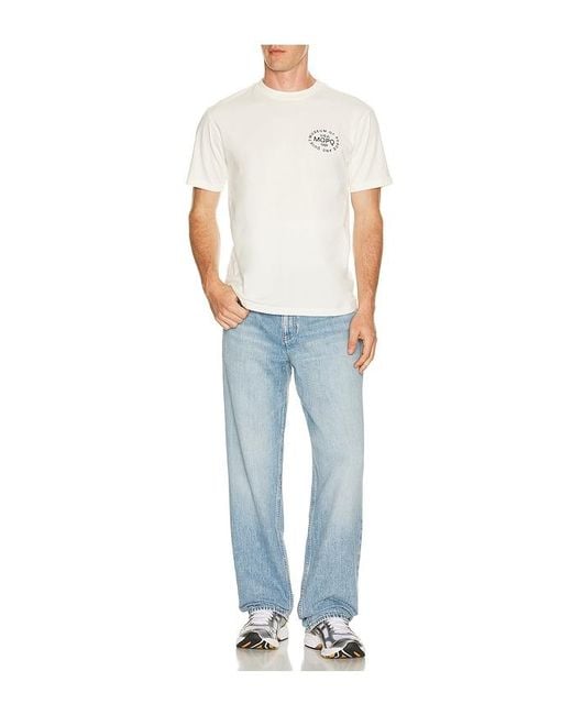 Museum of Peace & Quiet White Stamp T-Shirt for men