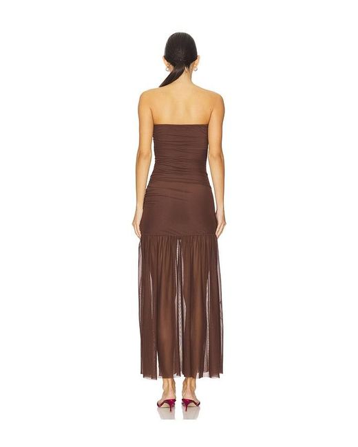 Nia Brown Nola Dress