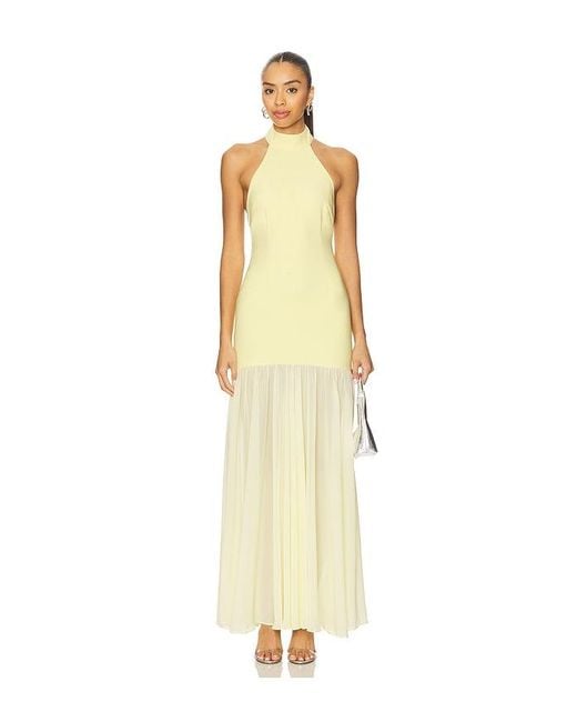 Runaway the Label Metallic Yazmin Maxi Dress