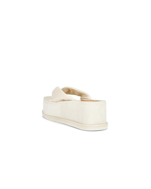 Cult Gaia White Cg Platform Flip Flops