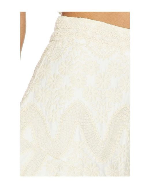 PATBO White Bertha Lace Short