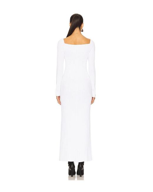 Bevza White Kate Long Dress