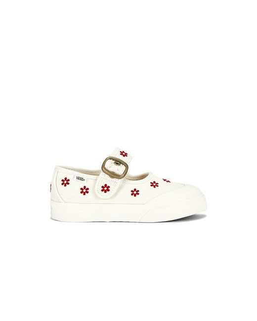 Vans White Toddler Mary Jane
