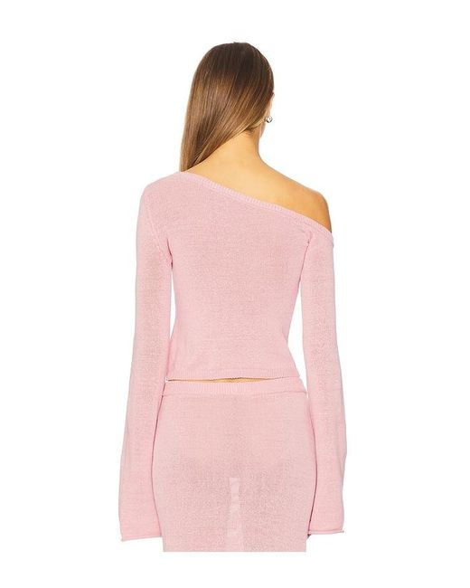 SER.O.YA Pink Alivia Knit Top