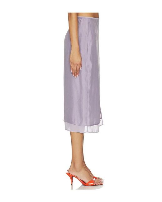 Rag & Bone Purple Suki Skirt