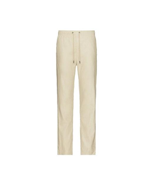 Onia Natural Stretch Linen Pull-On Pant for men