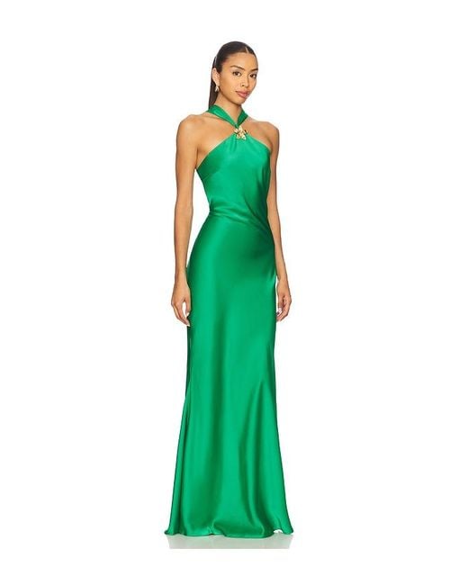 Runaway the Label Green X Revolve Chara Maxi Dress