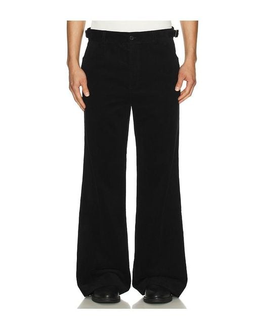 MIDNIGHT RODEO Black Western Trouser for men