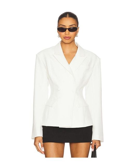 ALL THE WAYS White Jelena Blazer