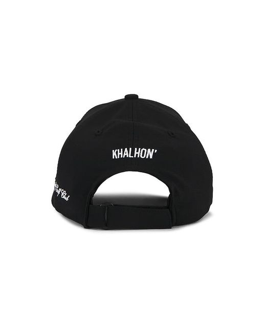 Khalhon Black Delta Stretch Performance Cap for men