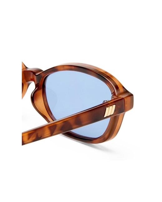 Le Specs Blue Honey Pot Sunglasses