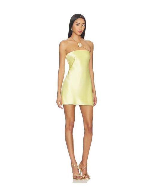 retroféte Yellow Ebba Dress