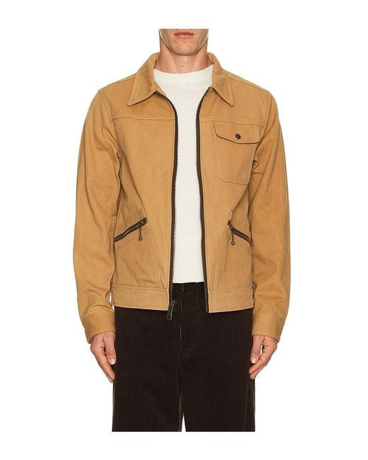 Chaqueta Utility En Color Bronce Talla En Schott Nyc de hombre de color Natural