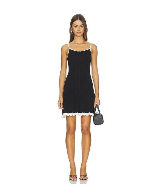 Solid & Striped Black The Talia Dress