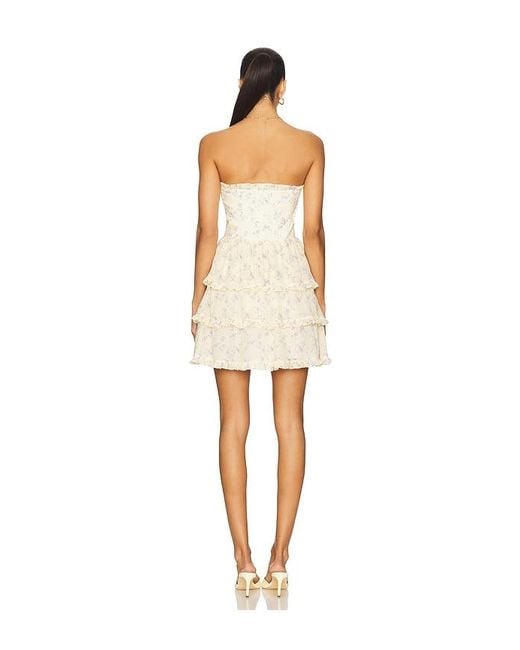 MAJORELLE White Demi Mini Dress
