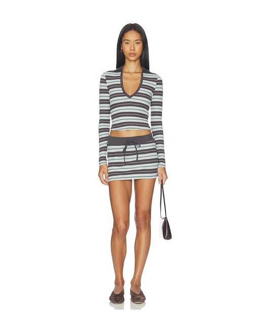 Tiger Mist Blue Kaydin Skort